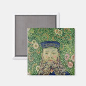 Vincent van Gogh | Portrait des Postmanns Magnet (Vorderseite/Rückseite)