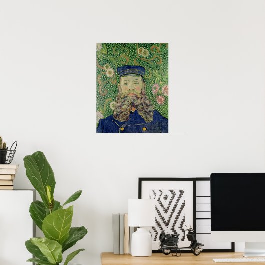 Vincent van Gogh | Portrait des Postmanns Poster (Heimbüro)