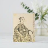 Vincent van Gogh | Portrait eines jungen Mädchens, Postkarte (Stehend Vorderseite)