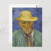 Vincent van Gogh Portrait of a Bauant (Patient E Postkarte (Vorne/Hinten)