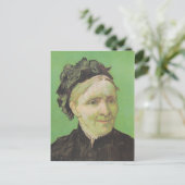 Vincent Van Gogh Portrait of Artist's Mother Art Postkarte (Stehend Vorderseite)