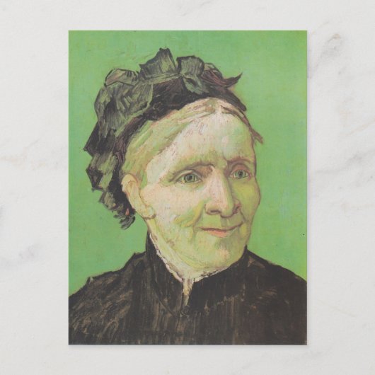 Vincent Van Gogh Portrait of Artist's Mother Art Postkarte (Vorderseite)