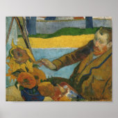 Vincent van Gogh Portrait | Paul Gauguin Poster (Vorne)
