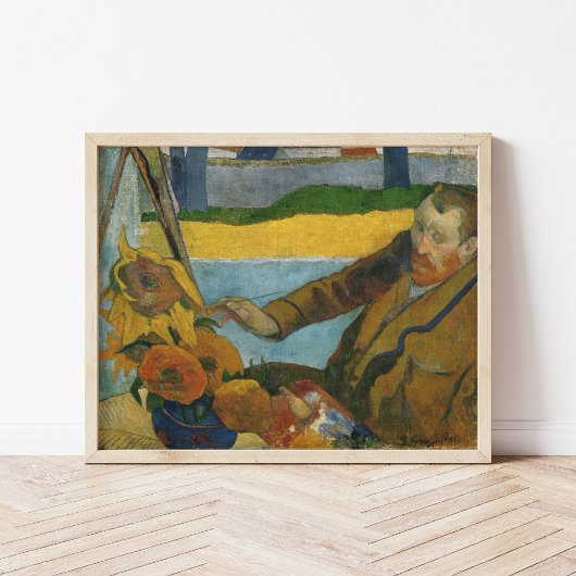 Vincent van Gogh Portrait | Paul Gauguin Poster