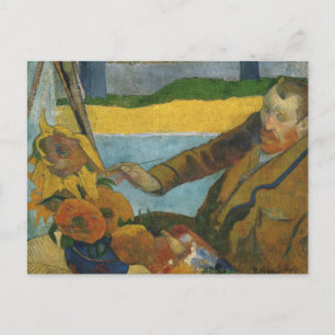 Vincent van Gogh Portrait   Paul Gauguin Postkarte