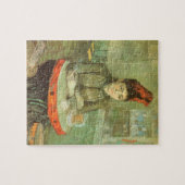 Vincent van Gogh - Portrait von Agostina Segatori Puzzle (Horizontal)