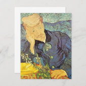 Vincent van Gogh - Portrait von Doktor Gachet (Vorne/Hinten)