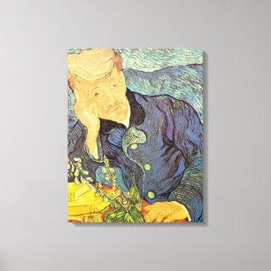 Vincent van Gogh - Portrait von Doktor Gachet Leinwanddruck