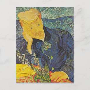 Vincent Van Gogh - Portrait von Dr. Gachet Postkarte