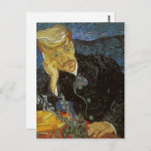 Vincent van Gogh Portrait von Dr. Gachet wurde gem Postkarte (Vorne/Hinten)