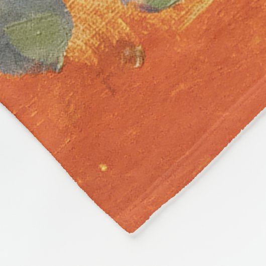 Vincent Van Gogh - Portrait von Dr. Paul Gachet Fleecedecke (Ecke)