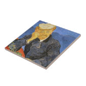 Vincent Van Gogh - Portrait von Dr. Paul Gachet Fliese (Seite)