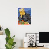 Vincent Van Gogh - Portrait von Dr. Paul Gachet Poster (Heimbüro)