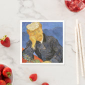 Vincent Van Gogh - Portrait von Dr. Paul Gachet Serviette (Beispiel)