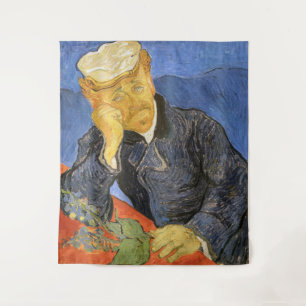 Vincent Van Gogh - Portrait von Dr. Paul Gachet Wandteppich