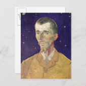 Vincent van Gogh | Portrait von Eugene Boch 1888 Postkarte (Vorne/Hinten)