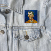 Vincent Van Gogh - Portrait von Eugene Boch, Arles Button (Beispiel)
