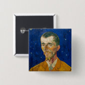 Vincent Van Gogh - Portrait von Eugene Boch, Arles Button (Vorne & Hinten)