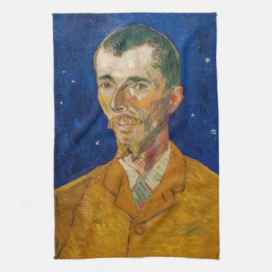 Vincent Van Gogh - Portrait von Eugene Boch, Arles Geschirrtuch (Vertikal)