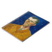 Vincent Van Gogh - Portrait von Eugene Boch, Arles Notizblock (Linke Seite)