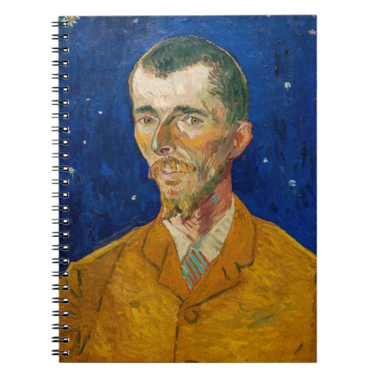 Vincent Van Gogh - Portrait von Eugene Boch, Arles Notizblock (Vorderseite)