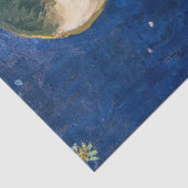 Vincent Van Gogh - Portrait von Eugene Boch, Arles Seidenpapier (Detail)