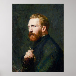 Vincent van Gogh Portrait von John Peter Russell Poster