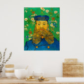 Vincent van Gogh - Portrait von Joseph Roulin Poster (Küche)