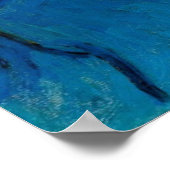 Vincent van Gogh - Portrait von Joseph Roulin Poster (Ecke)