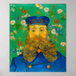 Vincent van Gogh Portrait von Joseph Roulin Poster<br><div class="desc">Ein Portrait von Joseph Roulin,  gemalt von Vincent van Gogh.</div>