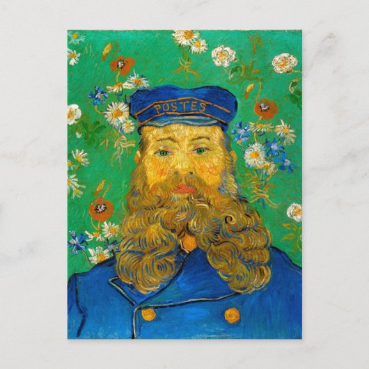Vincent van Gogh Portrait von Joseph Roulin Postkarte (Vorderseite)