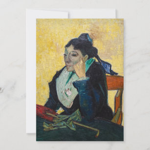 Vincent Van Gogh - Portrait von Madame Ginoux Einladung
