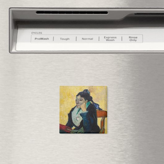 Vincent Van Gogh - Portrait von Madame Ginoux Magnet (In Situ (Geschirrspüler))