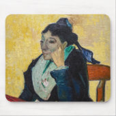 Vincent Van Gogh - Portrait von Madame Ginoux Mousepad (Vorne)
