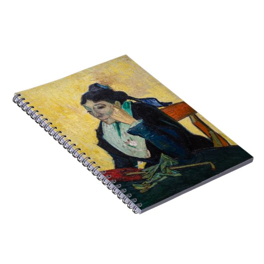 Vincent Van Gogh - Portrait von Madame Ginoux Notizblock (Rechte Seite)