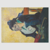 Vincent Van Gogh - Portrait von Madame Ginoux Seidenpapier (Vorderseite)