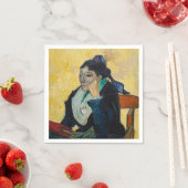 Vincent Van Gogh - Portrait von Madame Ginoux Serviette (Beispiel)