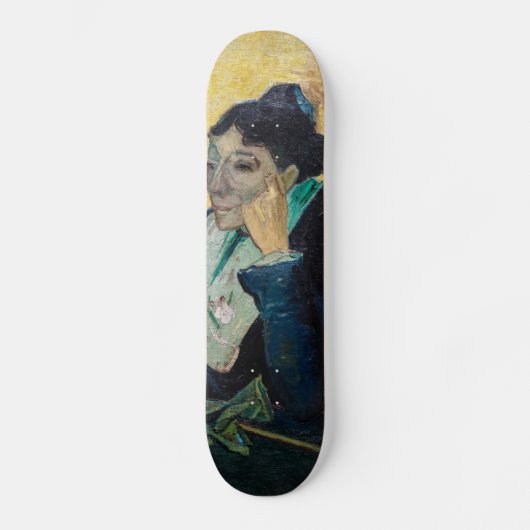 Vincent Van Gogh - Portrait von Madame Ginoux Skateboard (Vorderseite)