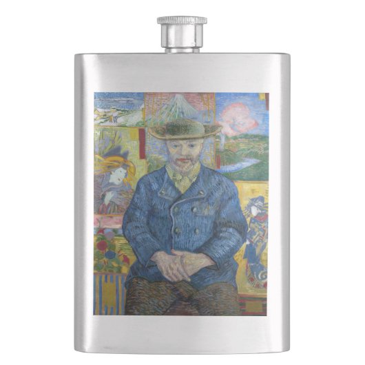 Vincent van Gogh - Portrait von Pere Tanguy Flachmann (Vorderseite)