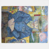 Vincent van Gogh - Portrait von Pere Tanguy Fleecedecke (Vorderseite (Horizontal))