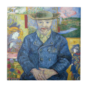 Vincent van Gogh - Portrait von Pere Tanguy Fliese