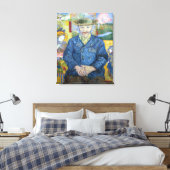 Vincent van Gogh - Portrait von Pere Tanguy Leinwanddruck (Insitu (Schlafzimmer))