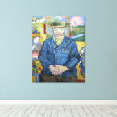 Vincent van Gogh - Portrait von Pere Tanguy Leinwanddruck (Insitu (Holzboden))
