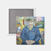 Vincent van Gogh - Portrait von Pere Tanguy Magnet (Vorderseite/Rückseite)
