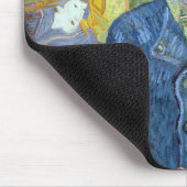 Vincent van Gogh - Portrait von Pere Tanguy Mousepad (Ecke)