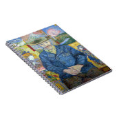 Vincent van Gogh - Portrait von Pere Tanguy Notizblock (Rechte Seite)