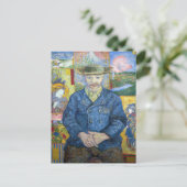 Vincent van Gogh - Portrait von Pere Tanguy Postkarte (Stehend Vorderseite)