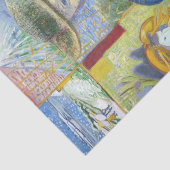 Vincent van Gogh - Portrait von Pere Tanguy Seidenpapier (Detail)