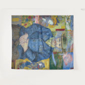 Vincent van Gogh - Portrait von Pere Tanguy Wandteppich (Vorderseite (Horizontal))