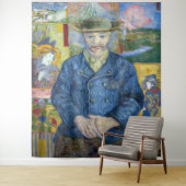 Vincent van Gogh - Portrait von Pere Tanguy Wandteppich (Beispiel)